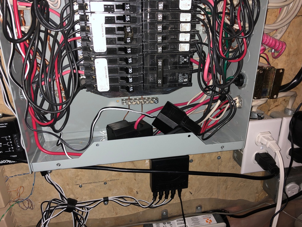 Eyedro EYEFI-4 Installed in Electrical Panel